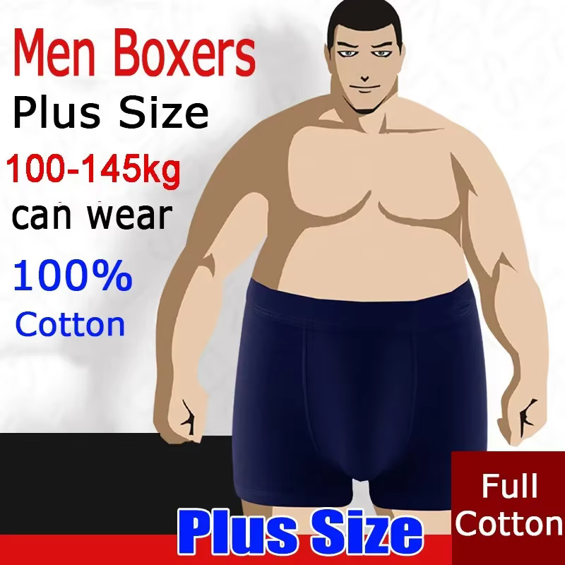 Boxers de talla grande para hombre